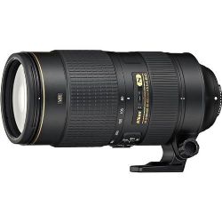 AF-S NIKKOR 80-400mm f/4.5-5.6G ED VR Telephoto Zoom Lens - Black