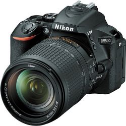 Nikon D5500 DSLR Camera with 18-140mm Lens (Black