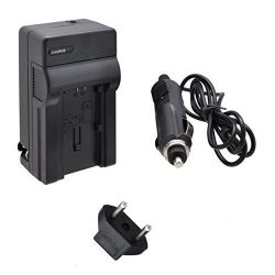Quick AC/DC Charger with EU Plug and CAR Adapter