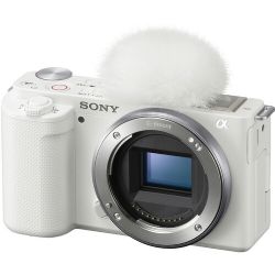 Sony ZV-E10 Mirrorless Camera (Body Only) - White