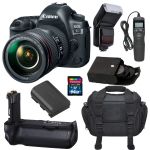Canon EOS 5D Mark IV DSLR Camera with 24-105mm f/4L II Lens bundle
