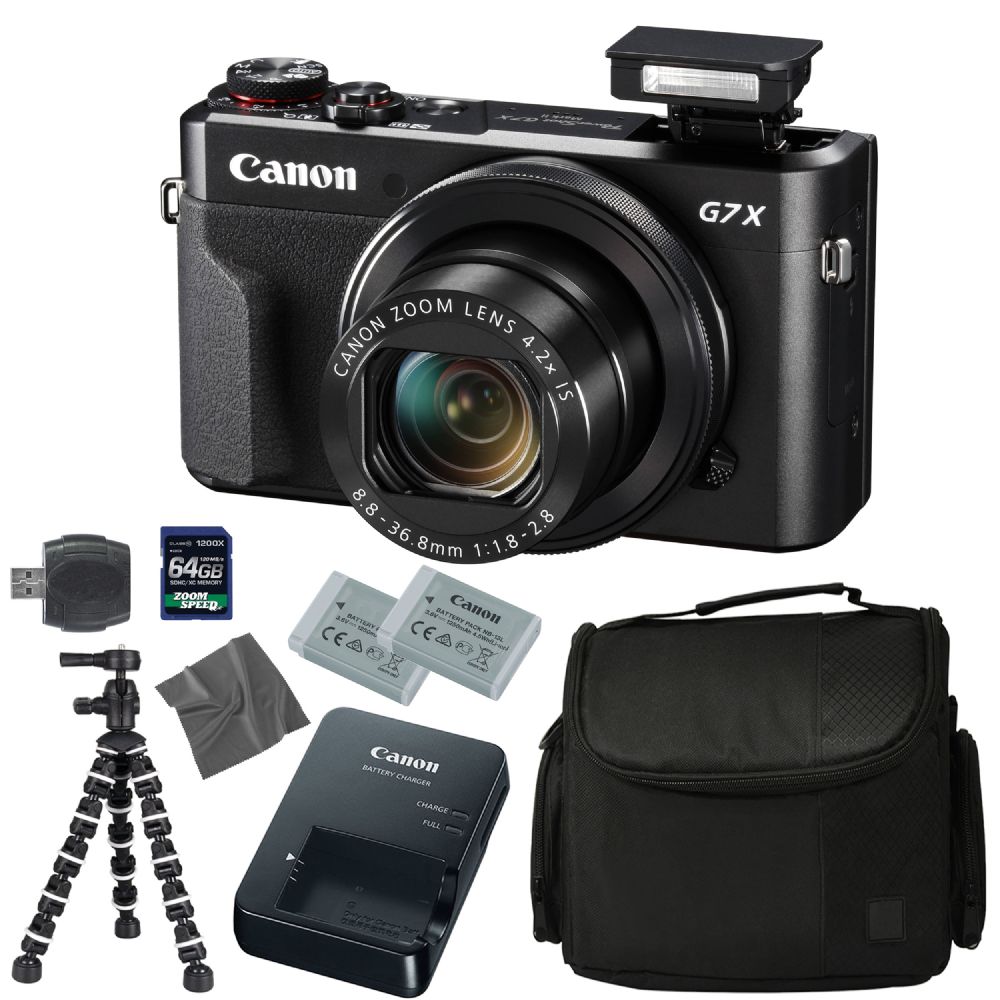 Canon PowerShot G7 X Mark III Digital Camera Deluxe Kit (Black)