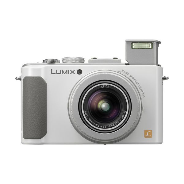 kapperszaak Vooruitgang Doodskaak LUMIX LX7 10.1 Megapixel Digital Camera - White DMC-LX7W