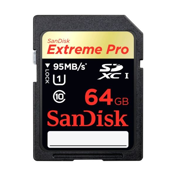 64gb Extreme Pro Secure Digital Extended Capacity (sdxc) Memory Card 