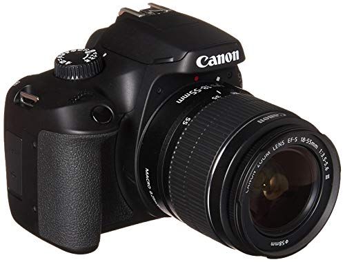 essence boekje pastel Canon EOS 4000D DSLR Camera EF-S 18-55 mm f/3.5-5.6 III Lens International  Model EOS4000D