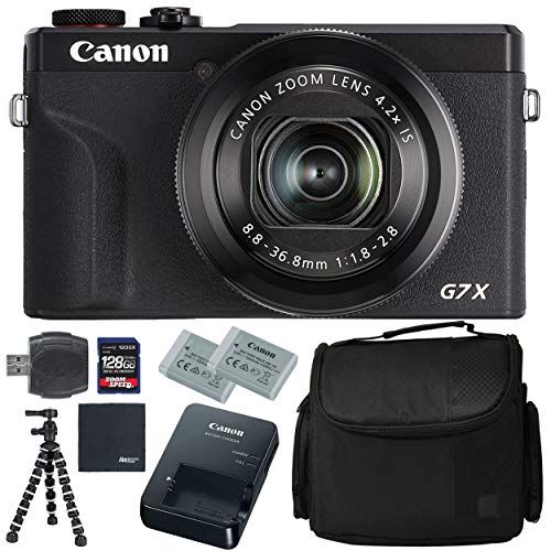 Canon PowerShot G7 X Mark III Digital Camera (Black) (3637C001