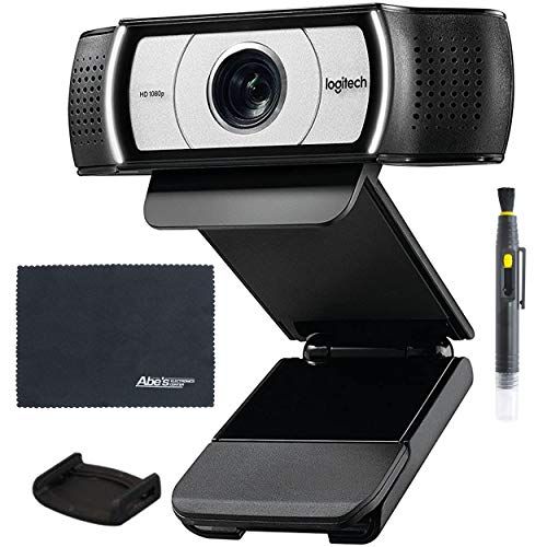 Logitech C930e 1080p HD Webcam with (960-000971) + External Privacy + AOM Kit