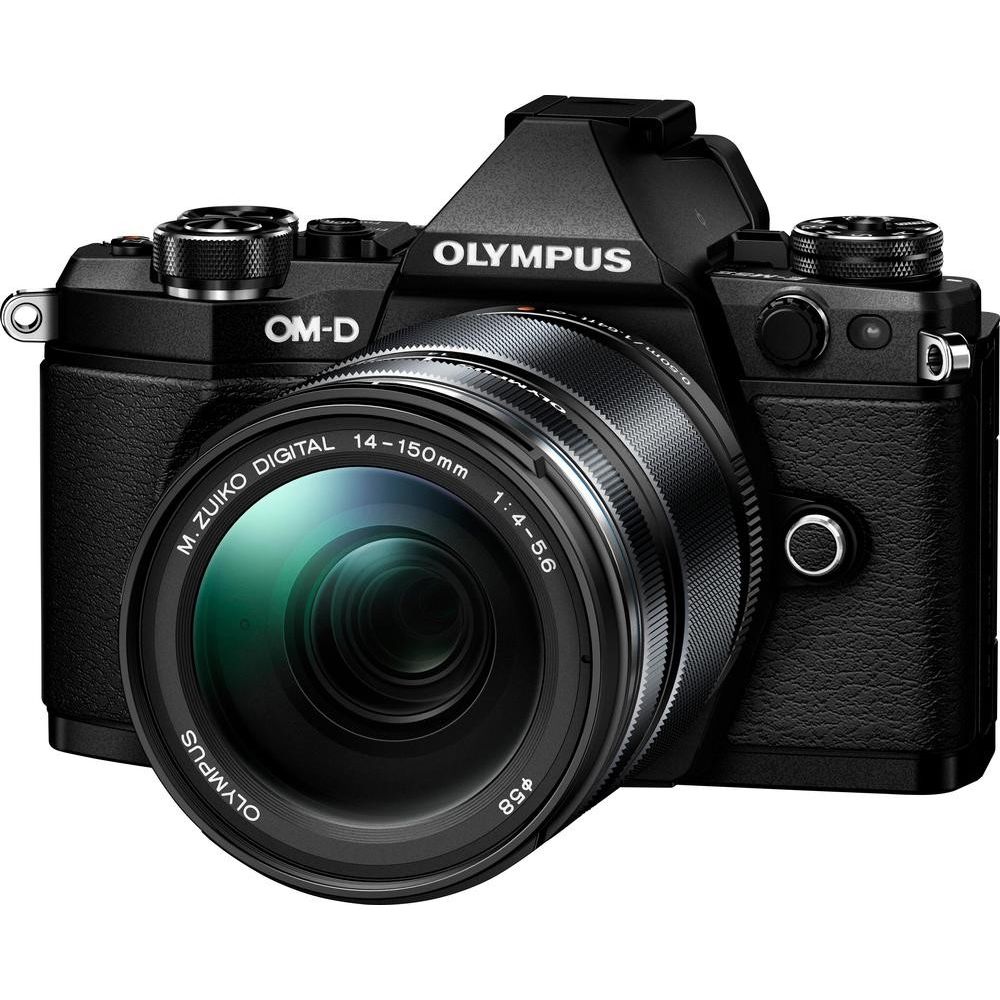 Olympus - OM-D E-M5 Mark II Mirrorless Camera with 14-150mm Lens 