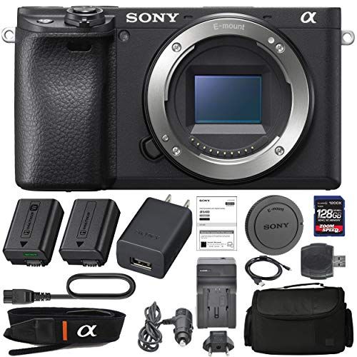 Sony Alpha a6400 Mirrorless: Digital Camera (Body Only ILCE-6400/B