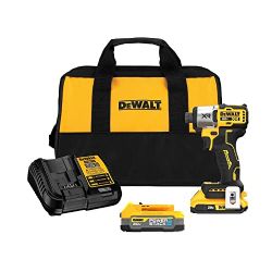 DEWALT 20V MAX Impact Driver, Cordless, 3-Speed, Battery and Charger included (DCF845D1E1)