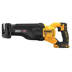 DEWALT FLEXVOLT 20V MAX* Reciprocating Saw, Cordless, Tool Only (DCS386B)