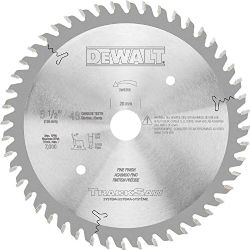 DEWALT Tracksaw Blade, Ultra Fine Finishing, 48-Tooth, 6-1/2-inch (DW5258)